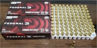 100 Rounds--Federal 9MM Ammunition
