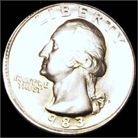 1983 Washington Silver Quarter UNCIRCULATED