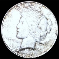 1923-S Silver Peace Dollar XF