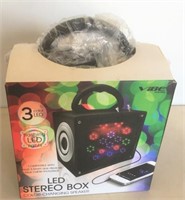 LED Colour-Changing Speaker ~ Stereo Box