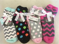 8 New Pairs Size 4-11 Womens Cozy Socks