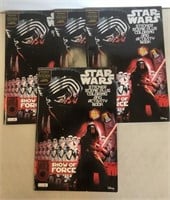 4 New Star Wars Sticker/Colouring/Activity Books