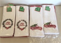 12 New Embroidered Kitchen Towels