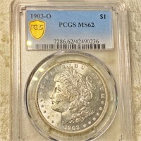 1903-O Morgan Silver Dollar PCGS - MS62