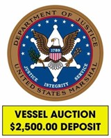 U.S. Marshals (Vessel) online auction ending 10/12/2021