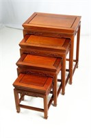 Furniture Asian Style Stacking / Nesting Tables