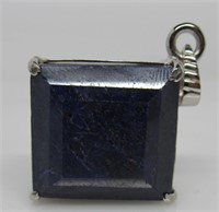 *Appraised* Approx. 164 ct Sapphire Pendant