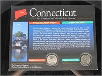 1999 Connecticut Colorized State Quarter
