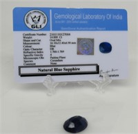 14 ct Natural Blue Sapphire Gemstone
