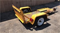 Trailer Flatbed 4' X 6' Trencher,