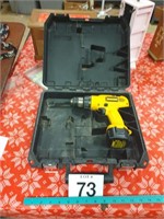 Dewalt 9.6 V drill with case charger not included