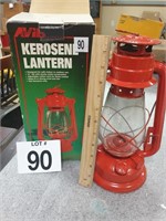 Kerosene lantern with Box 12" tall