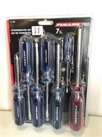 FULLER 7PC SCREWDRIVER SET