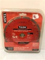 TASK 7” DIAMOND CUTTING SEGMENTED BLADE. ALL