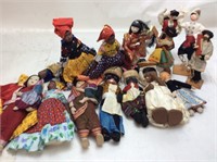 VINTAGE FOREIGN DOLL LOT