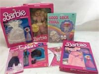 VINTAGE BARBIE DOLL AND CLOTHES