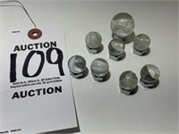 Eight (8) Piece Set of Vintage Cat Eye Marbles