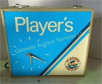 Player’s Light Up Clock Working