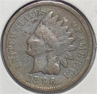 1896 Indian Cent F