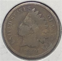 1889 Indian Cent G