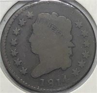 1814 Classic Head Large Cent G