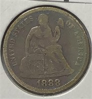 1888 Liberty Seated Dime