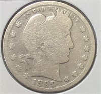 1899 Barber Quarter