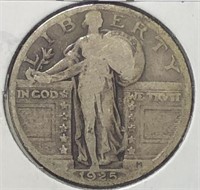 1925 Standing Quarter