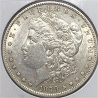 1879-O Morgan Dollar AU+
