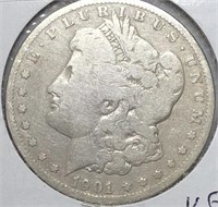 1901-O Morgan Dollar VG