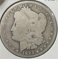 1893-O Morgan Dollar G