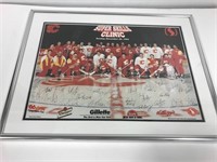 Calgary Flames super Skills Clinic autographed pic