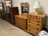 GROUP OF MIX DRESSERS / FURNITURE