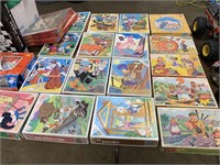 LARGE LOT EARLY PUZZLES / GAMES