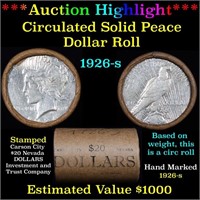 ***Auction Highlight*** Full solid Date 1926-s Pea