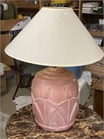 Clay Tabletop Lamp