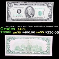 **Star Note** 1950A $100 Green Seal Federal Reserv
