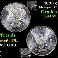 1882-o Morgan Dollar $1 Graded Choice Unc PL