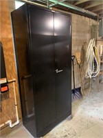 2 - Metal storage cabinets