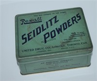Antique Rexall Seidlitz Powders Tin