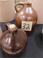 1 Gal. Brown Jug (Base Chip) & 1/2 Gal. Brown Jug