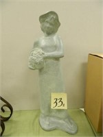 Isabel Bloom Garden Figurine (23") (Small Chip -