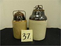 (2) Weir Fruit Jars