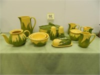 (15) Shawnee Pottery Corn Design Pieces -