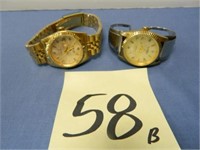 (2) Croton Wrist Watches