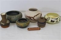 Grouping of 6 Native American-Themed Potteries
