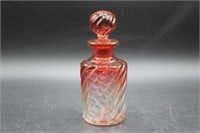 Antique French Baccarat Crystal Perfume Bottle