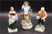Set of Made in Japan Ceramic Figurines