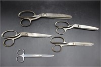 Assorted Vintage Sewing Shears