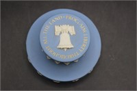 Wedgwood Collectors Society Blue Liberty Bell